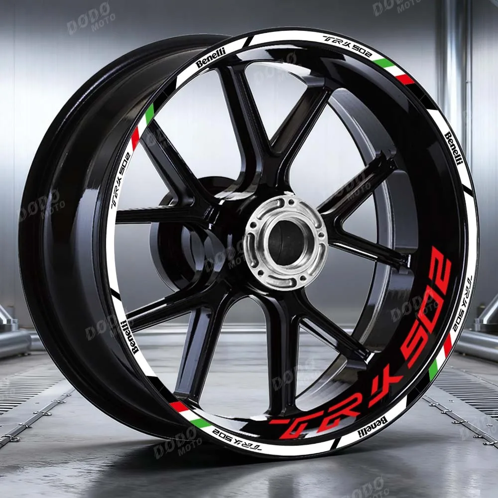 Motorcycle Accessories Refit 17 inch Tire Inner Ring Sticker Wheel Outer Edge Decal Waterproof For TRK502 trk 502 2025-2017 2020