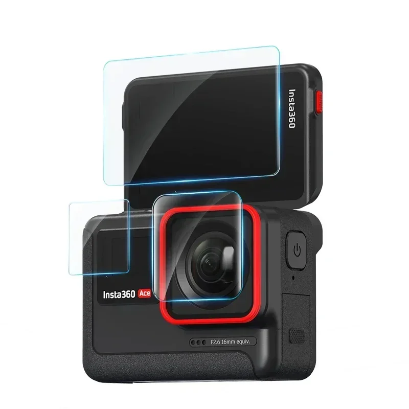 Tempered Glass Screen Protective Film 9H HD Film Protective Sports Camera Accessories For Insta360 Ace image 2
