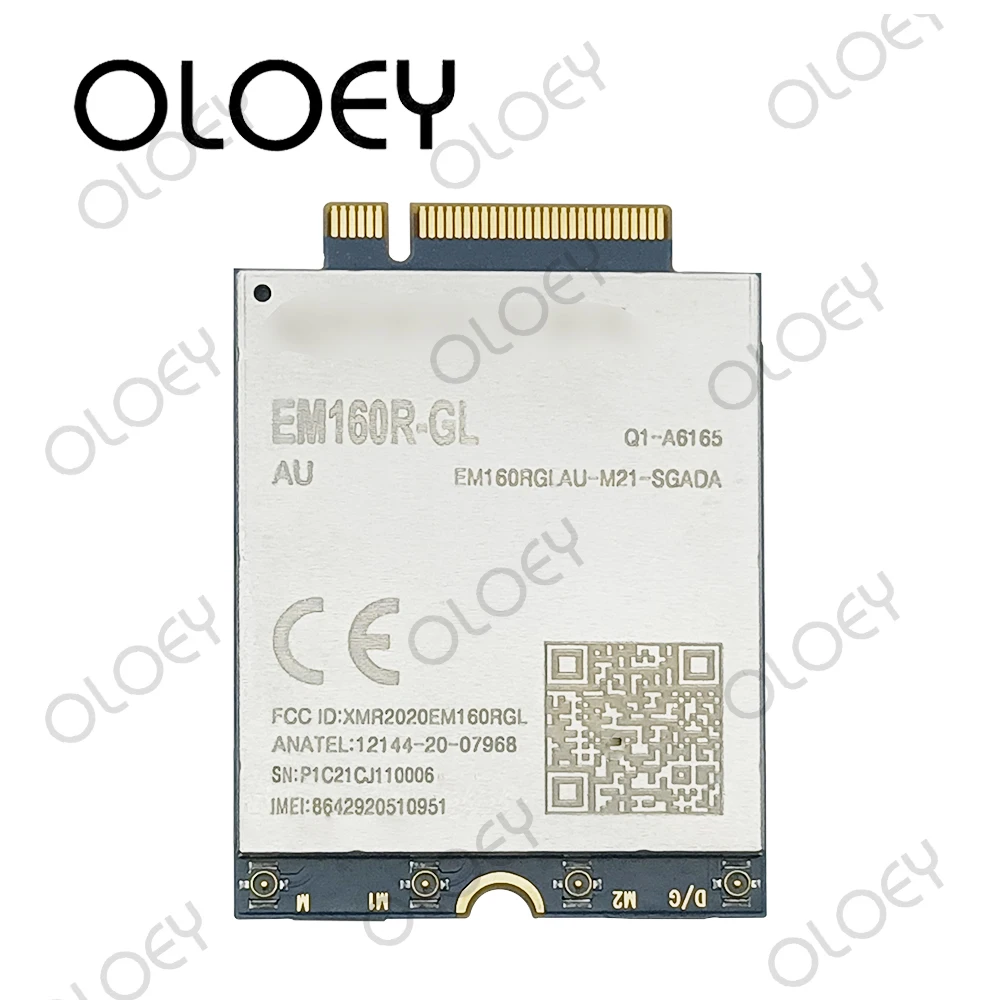 Quectel-Módulo de EM160R-GL EM160RGLAU-M21-SGADA, en lugar de EM12-G Advanced LTE-A Cat16 M.2, banda Global, compatible con MIMO
