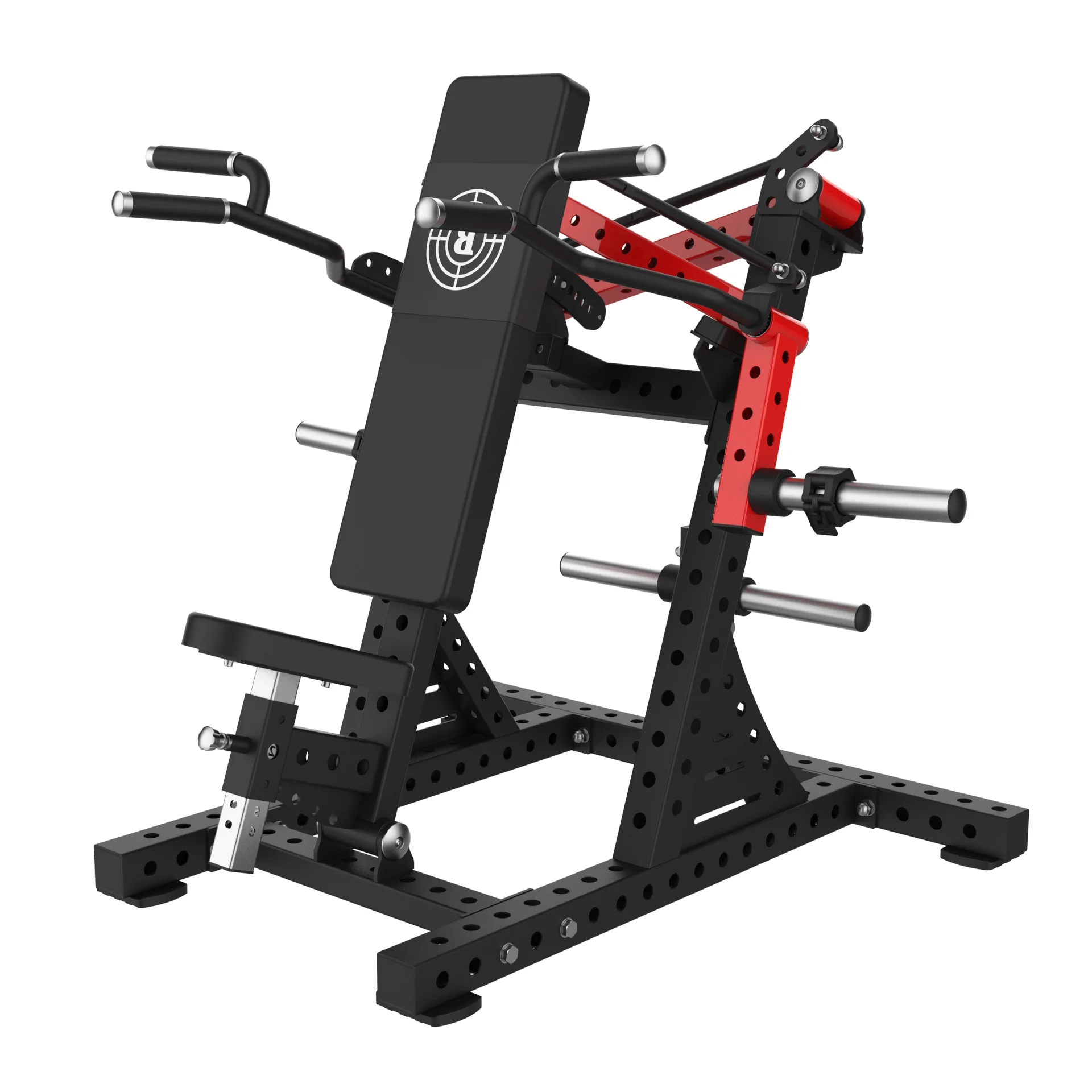 Shoulder Press Machine Commercial Gym Equipment Steel Material  with Strength Plate Load Selection