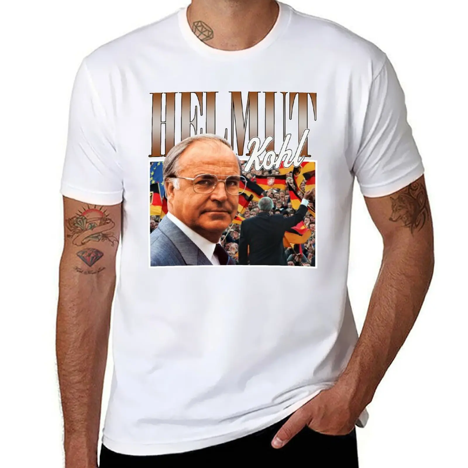 

Helmut Kohl 90s style T-Shirt man t shirt designer t shirts designer T-Shirt