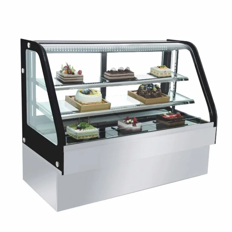 

1.2 meters circular arc refrigerated display cabinet, cake cabinet, refrigeration equipment