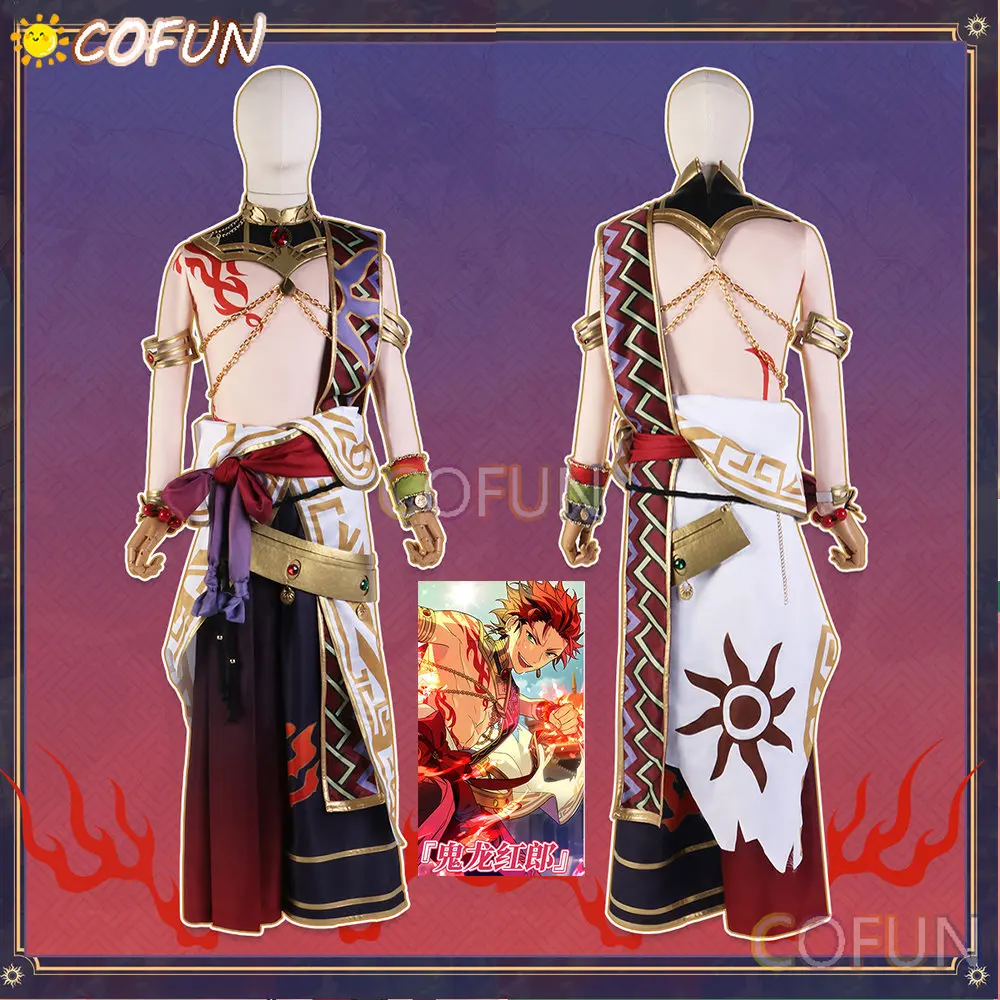 Cofun Kiryu Kuro Cosplay Kostuum Game Ensemble Sterren Fancty Party Pak Halloween Carnaval Uniform