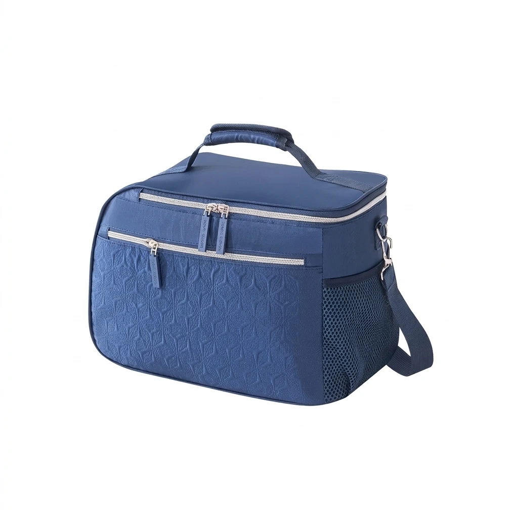 Insulated Lunch Bag Twill Polyester Cooler Tote Leak Resistant for Office Picnic Travel Durable Lightweight Essentials