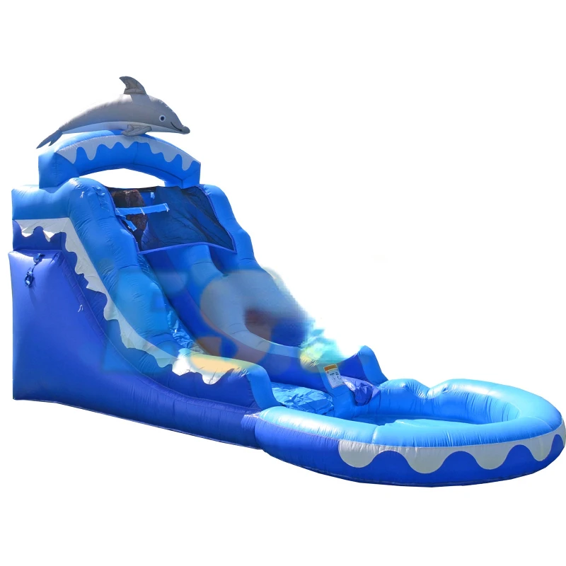 New design commercial kids bounce house inflatables water slide jumping castle bouncer with pool combos for kids