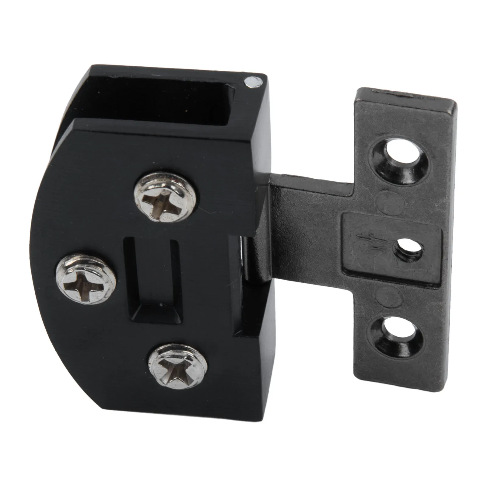 Wine Cabinet Door Hinge Drill-free Frameless Clamp Side Mounted Door Hinge Furnitures Hardware Accessor 1pc/2pc Glass Door Hinge