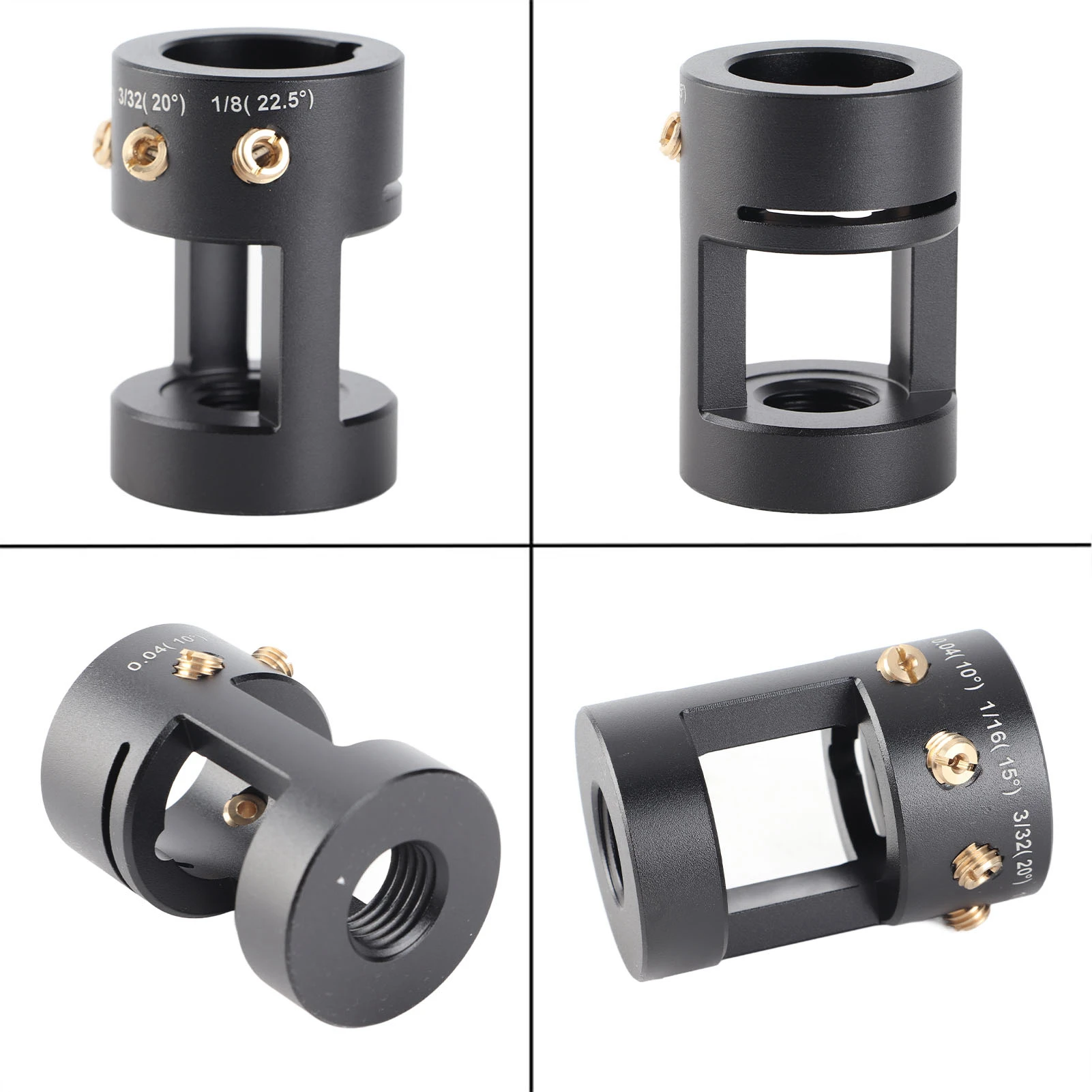 Ostrzałka do elektrod wolframowych Narzędzie do ostrzenia elektrod Wielokątna Otwór Standardowy Rozmiar Lekka do spawania TIG