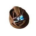 dark brown 2pcs set
