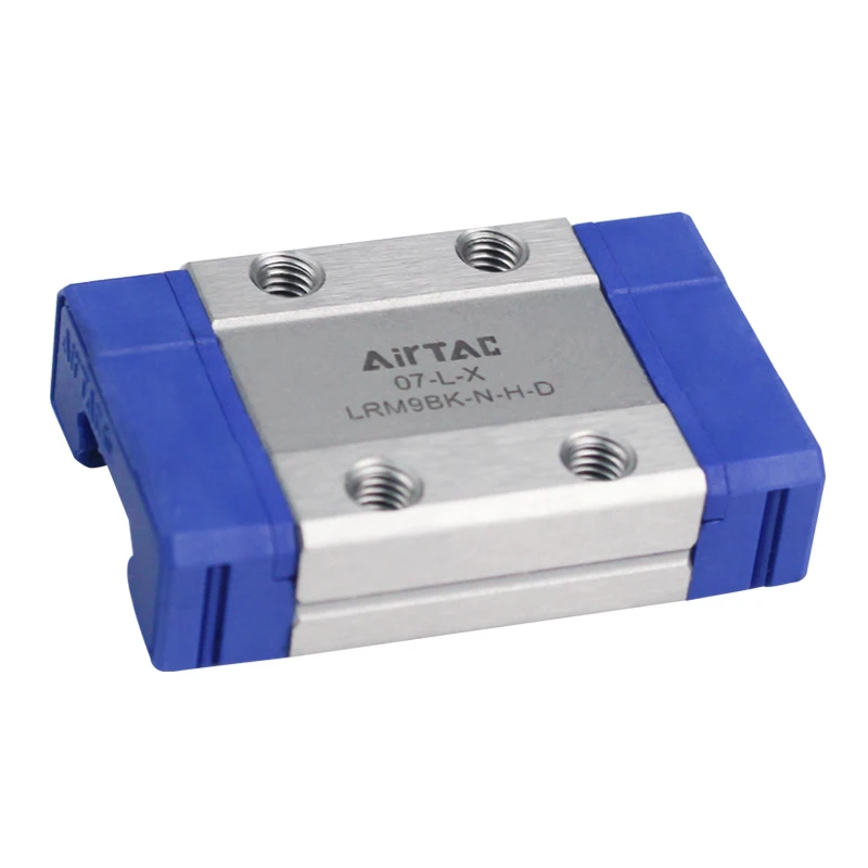 الأصلي AirTAC مصغرة دليل خطي السكك الحديدية المنزلق والسكك الحديدية المنزلق LRM-5/7/9/12/15-N/L-H/P