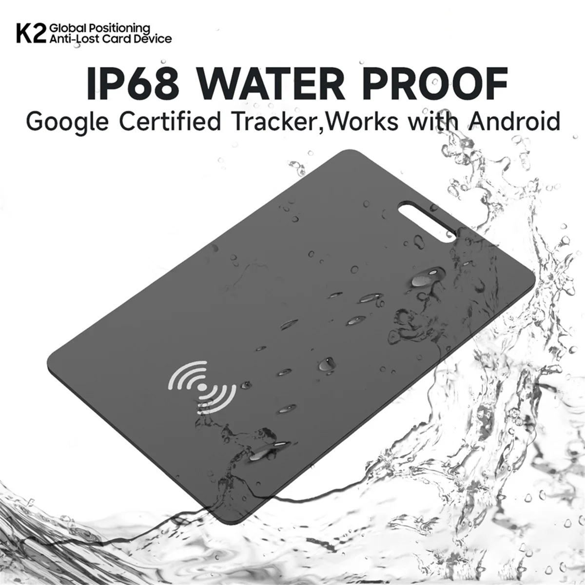 مكتشف محفظة 3C جديد لنظام Android، محدد موقع العناصر بلوتوث لاسلكي رفيع قابل لإعادة الشحن 1.8 مم، لتطبيق Find Hub، Android فقط #4