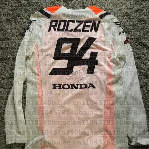 

Мотоциклетная куртка Honda 2026, дышащий велосипедный трикотаж с длинными рукавами для мотокросса и горных велосипедов, гоночная одежда Ken Roczen.