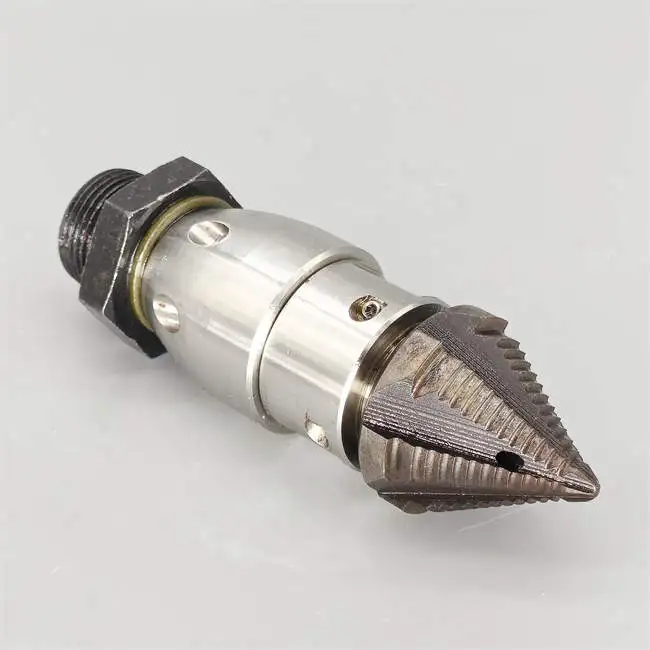 YUHU Customized 40L/min High Pressure Spray Drain Cleaning Water Rotating Cleaning Nozzle