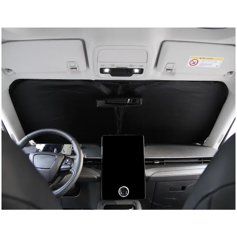 New Arrival Car Interior Accessories Front Windshield Sunshade Cover For Ford Mustang Mach-E 2021