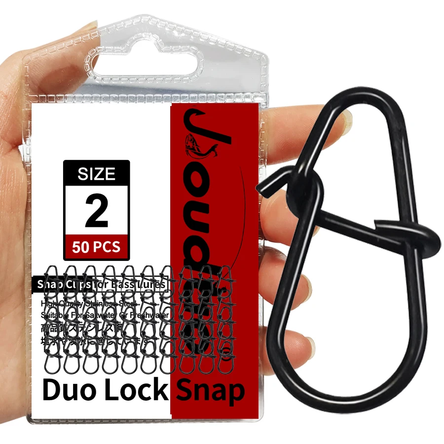 40 Pezzi Connettori Duo-lock Per Crankbait - Scatto Rapido Per Pesca In Acqua Dolce