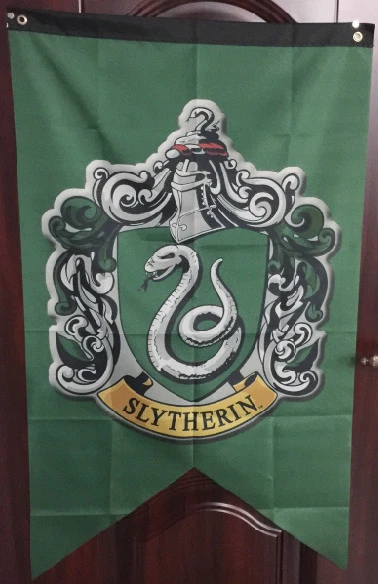 Hogwarts Flag College Flags 30x50cm Gryffindors Slytherins School Badge Banner Home Decoration Kids Birthday Gifts Toys