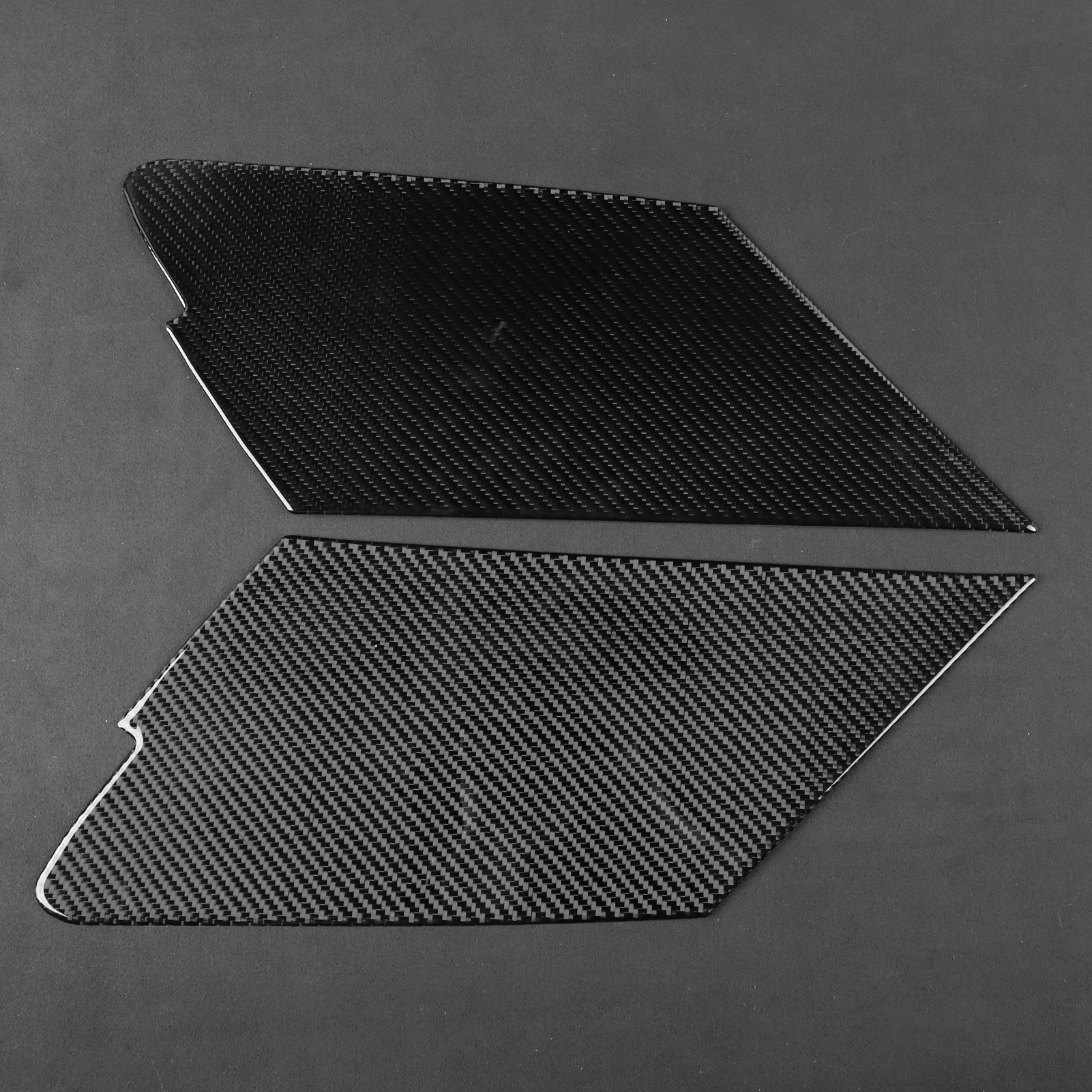 For Land Rover Range Rover Evoque 2012-2018 Real Carbon Fiber Stickers Door D-pillar Panel Car Accessories Exterior decorative