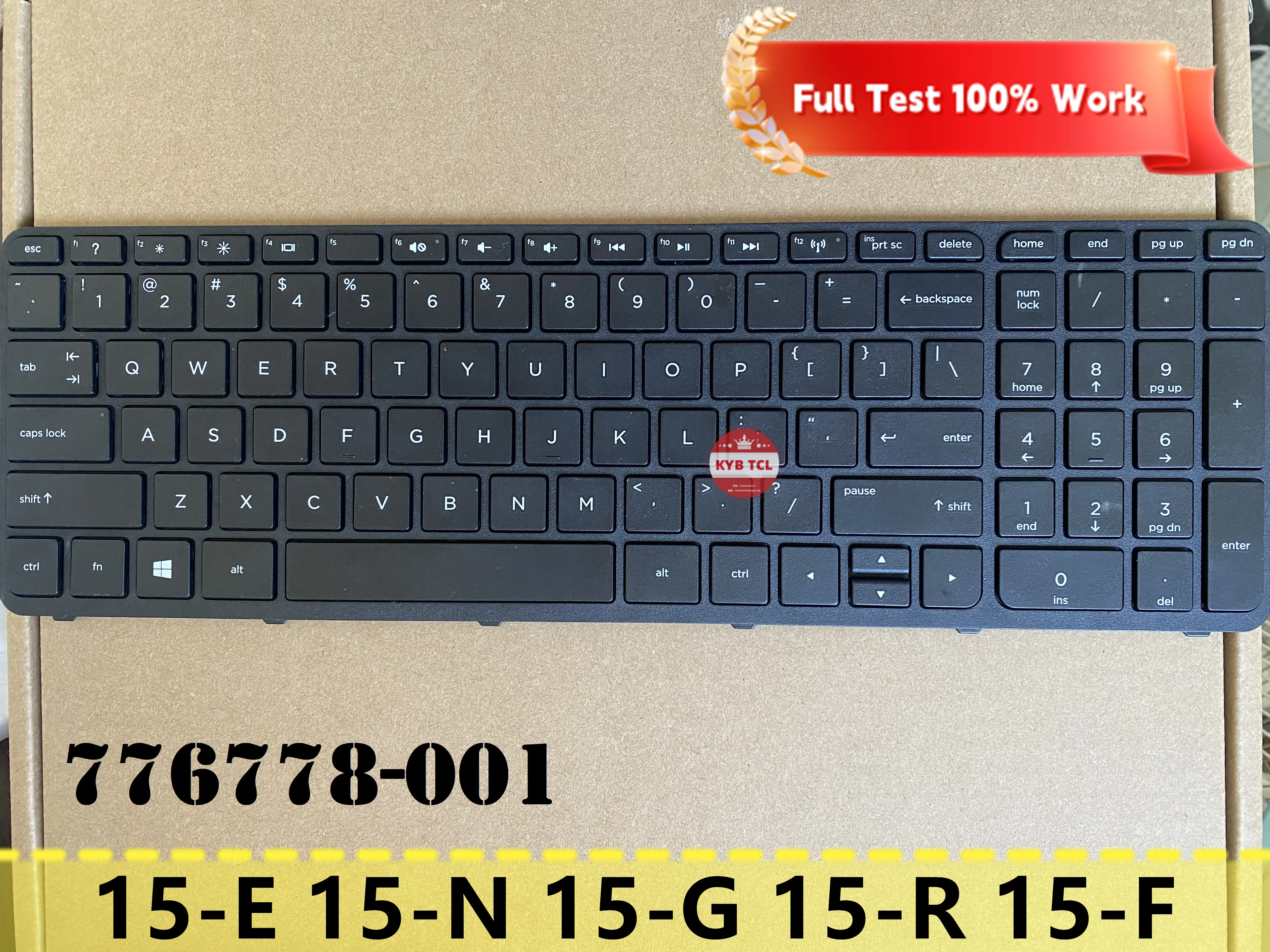 For HP 15-e 15-n 15-g 15-r 15-F 15-F100DX 15-F111DX 15-F003DX 15-F004DX 15-F010DX Laptop US keyboard 776778-001 Notebook