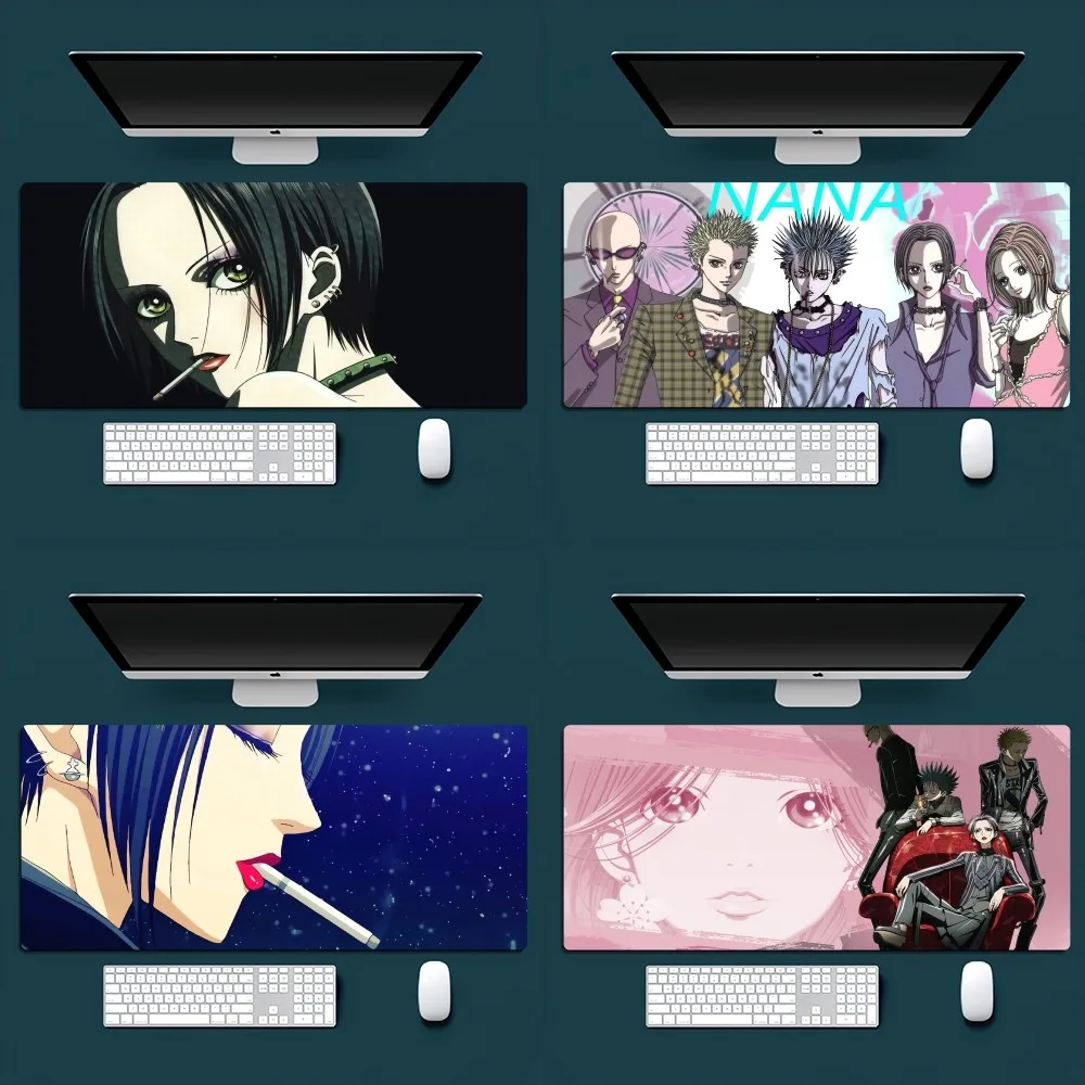 

Bilibili аниме Nana Osaki коврик для мыши офисный маленький большой ПК компьютерная клавиатура мышь игровой резиновый противоскользящий коврик для мышей большой