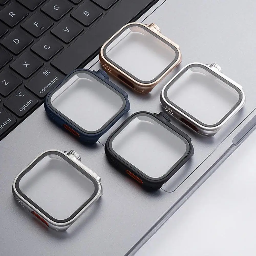 Change To Ultra Case For Huawei Watch Fit 5 5Pro Tempered Glass Cases Screen Protector For Huawei Fit 5 5 Pro Upgrade to Ultra