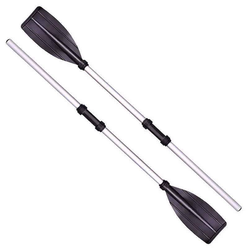 2Pcs Aluminum Alloy Detachable Float Afloat Oars Fitting Boat Rafting Paddle Canoe Oar Accessories