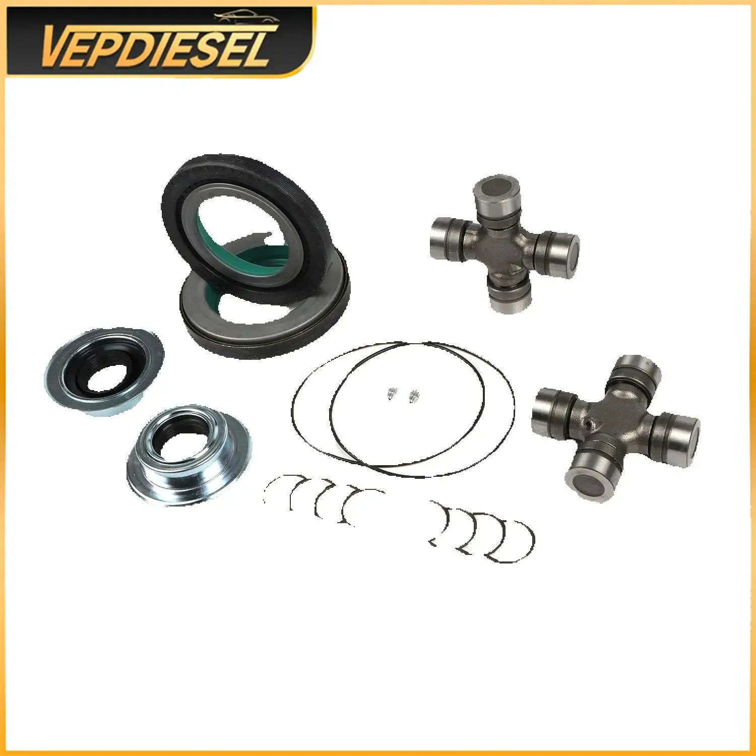 

2014835 2017426 Front Axle Seal U Joint Kit for Ford F250 F350 Super Duty 2005-2014 spl55-3x