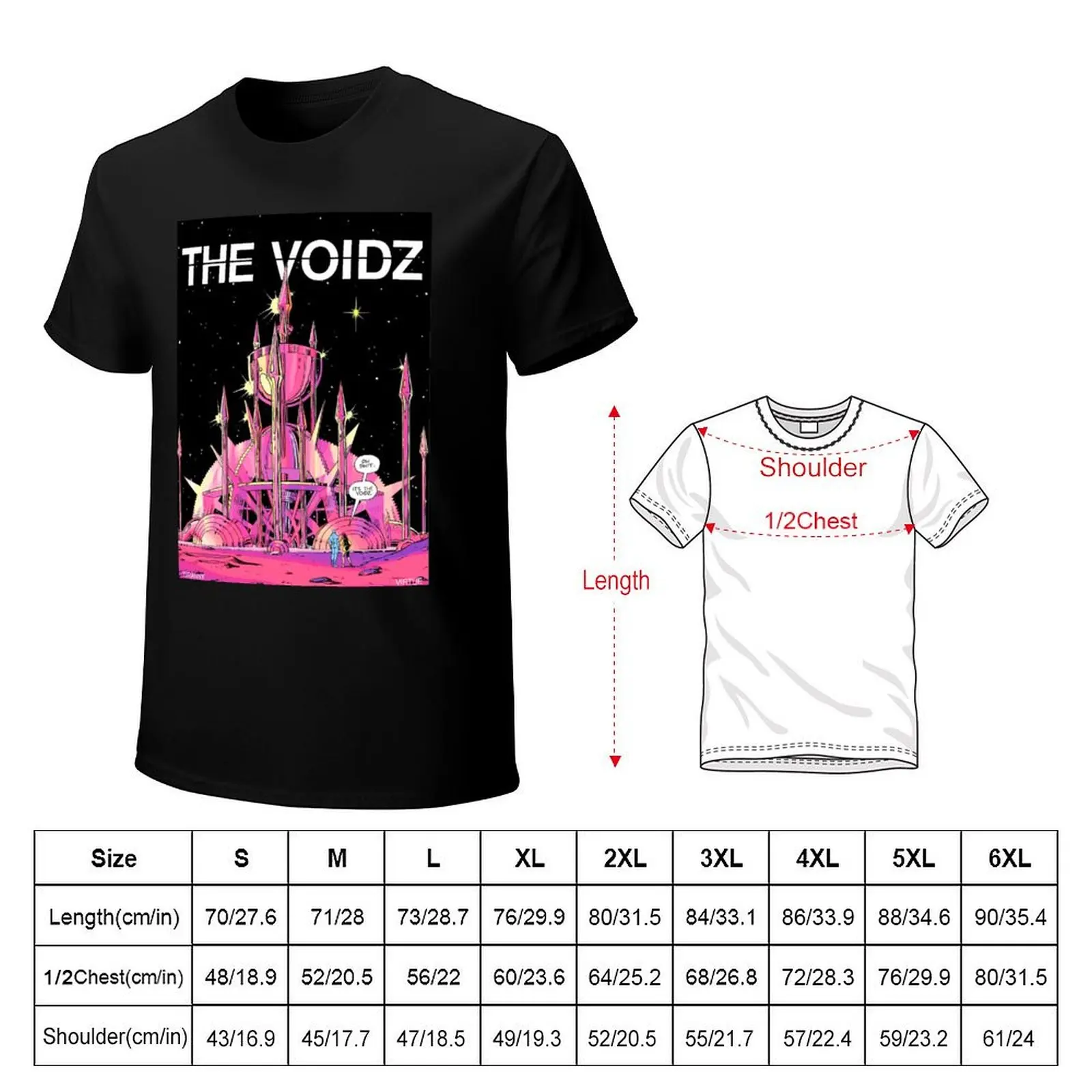 Voidz On Mars T-Shirt Trend Art Print T-Shirt