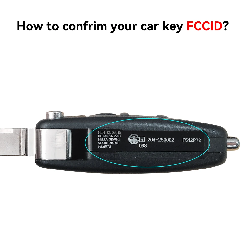 KEYYOU ASK For AUDI A2 A4 S4 Cabrio Quattro Avant 2005 2006 2007 433MHz ID48 Remote Car Key 8E0837220Q 8E0837220K 8E0837220D