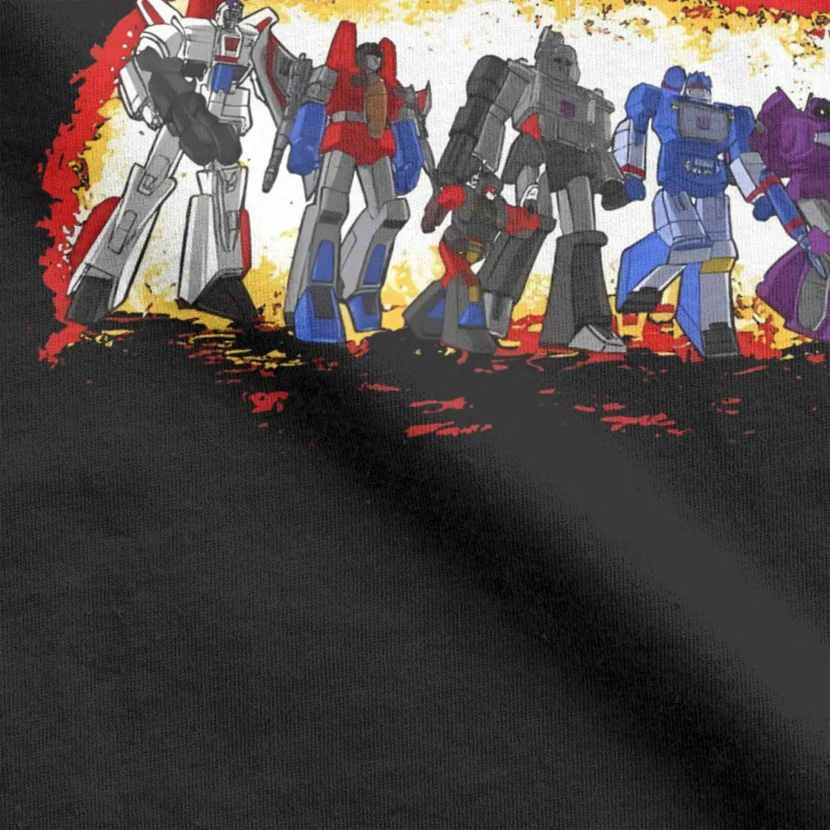 Summer Men Women's The Decepticons TRANSFORMERS T Shirts Merch Pure Cotton T-shirt Clothes Novelty Tee Shirt