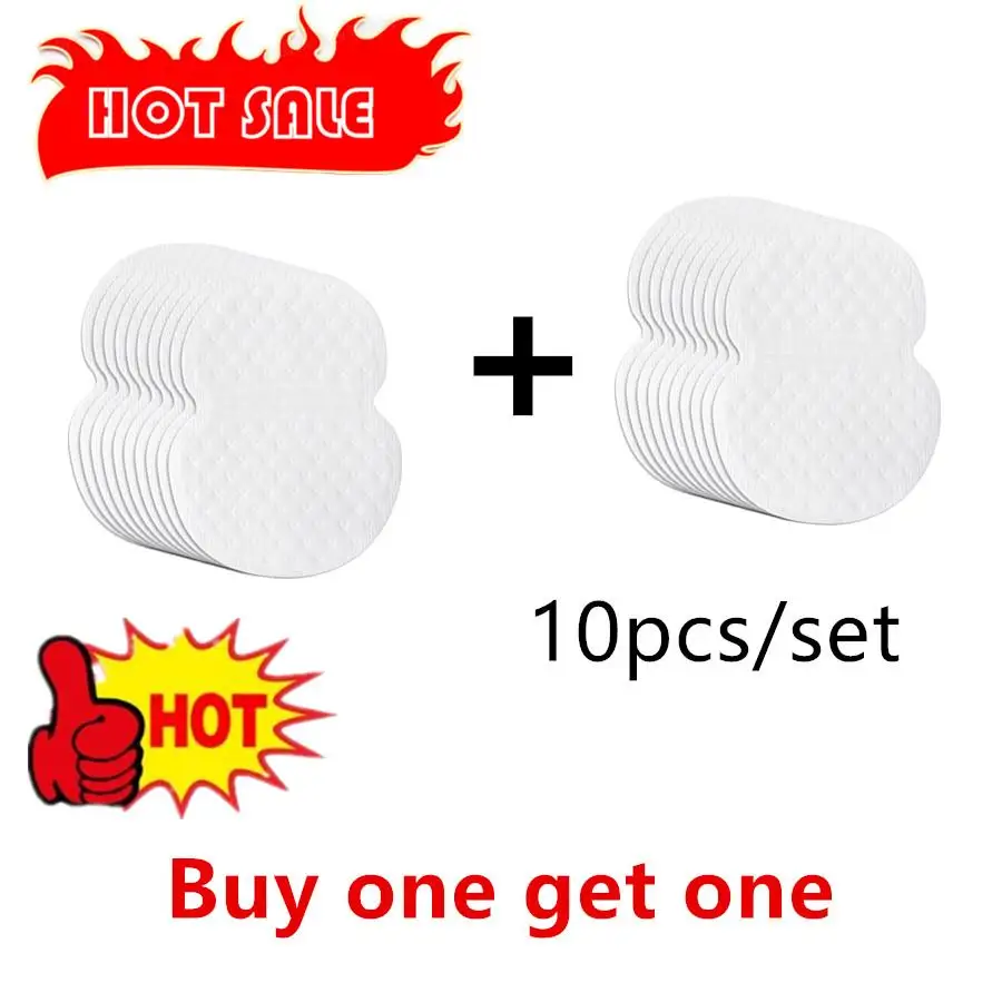 20 PCS- Disposable Sweat-absorbing Patch Summer Deodorants Cotton Pads Underarm Armpit Sweat Pads Dress Disposable Stop