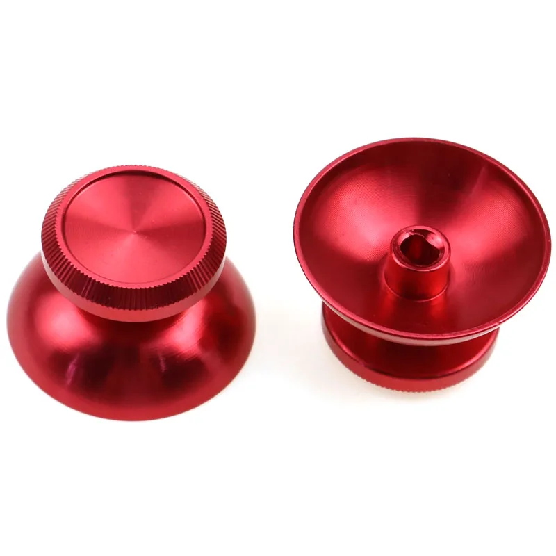 2PCS analog metal joystick cover FOR Xbox360 game console Replace the cover Rocker cap