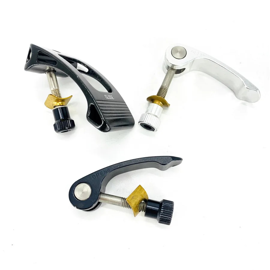 Folding Bike Electric Bicycle Stem Quick Release Lever Handlebar Quick Release Fixing Lever Aluminum Alloy