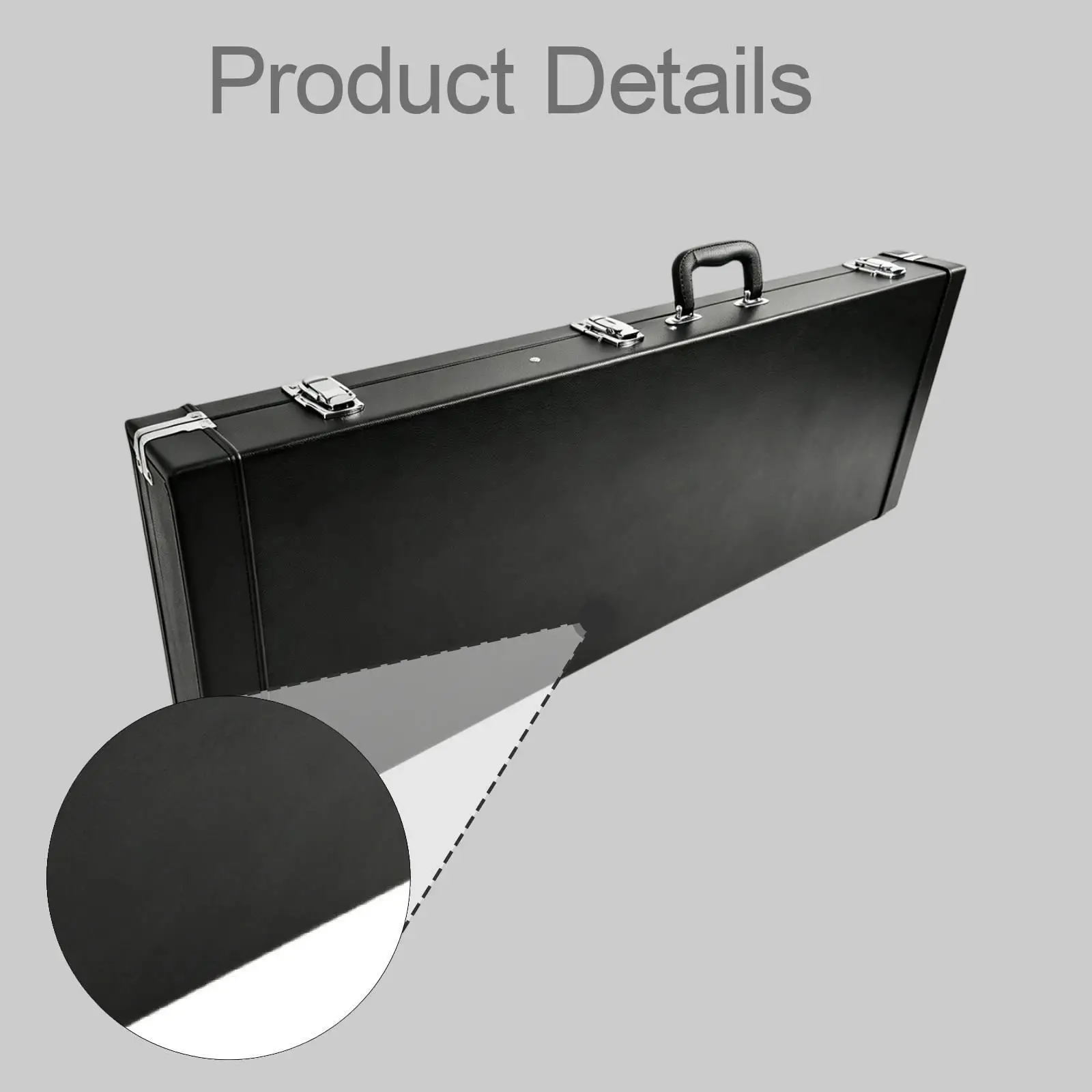 Rigid, Sturdy, Rectangular Case for Electrical Appliances, with A Zipper
