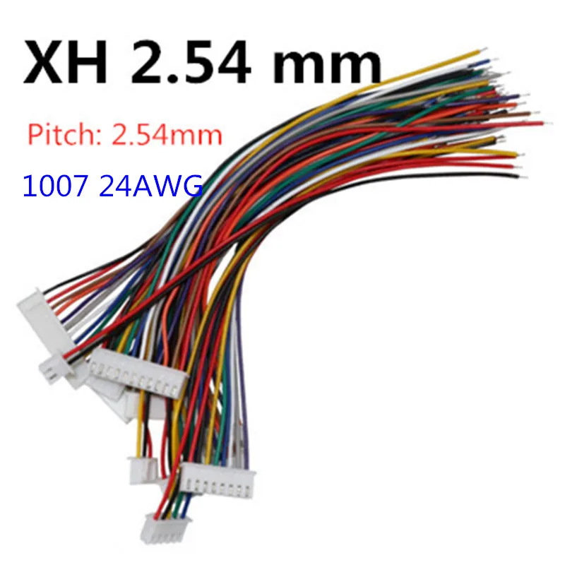 10PCS 1,0 1,25 1,5 2,0 2,54 SH/JST/ZH/PH/XH 1,0 MM 1,25 MM 1,5 MM 2,0 MM 2,54 MM 2PIN/3/4/5/6/7/10P Weibliche Stecker Stecker Mit Draht – Detail 25