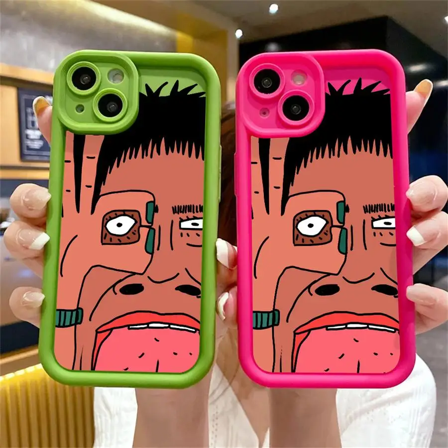

Ugly Figure Personality Phone Case for iPhone 11 12 Pro Max 13 Plus 12 11 Pro 13 Mini XS Max X XR 7 8 Plus Soft TPU