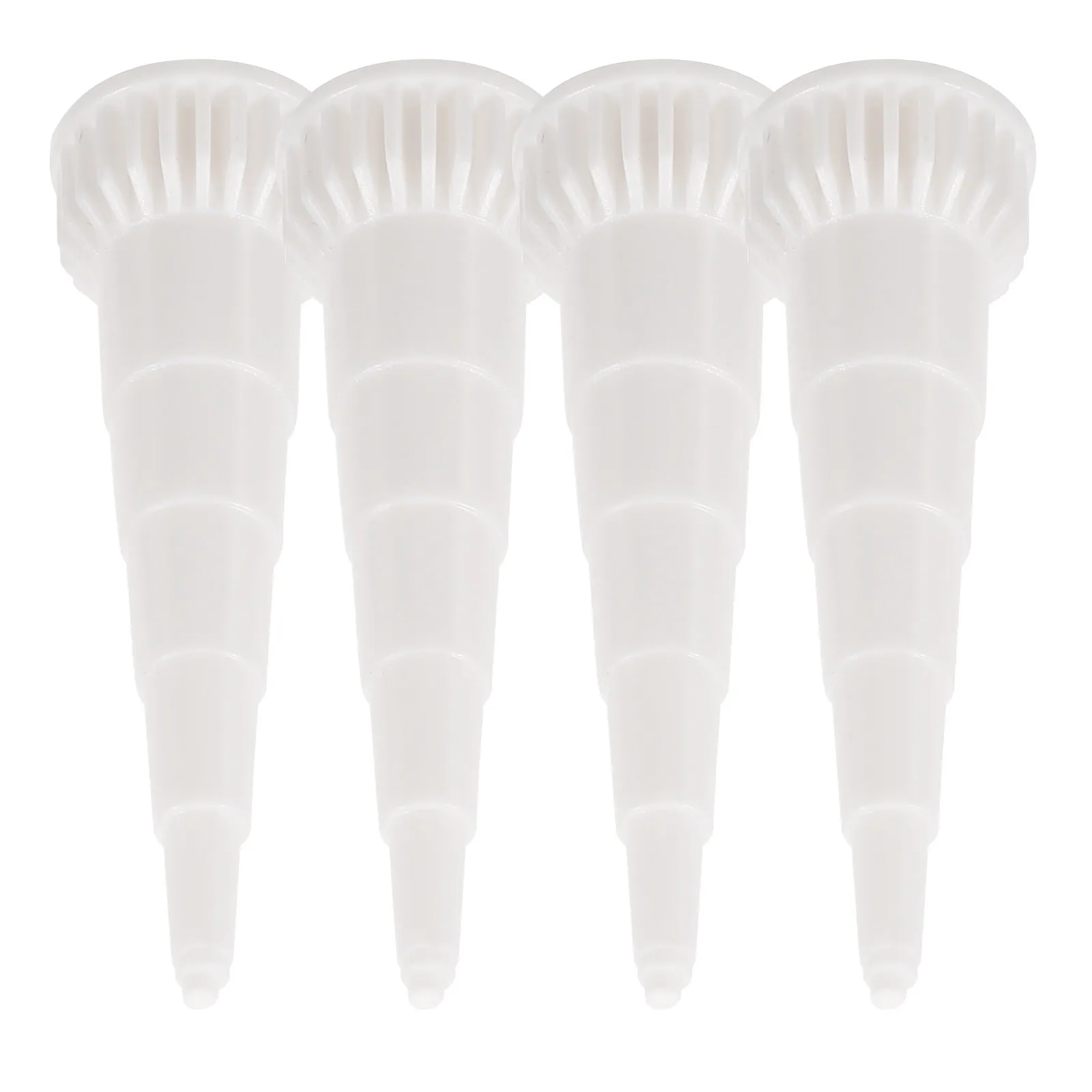 4Pcs Caulking Tips Cone Nozzle Caps Easy Grip Tool Caulk Saver Caps Glue Drying Prevention Finishing Set Caulking Cap