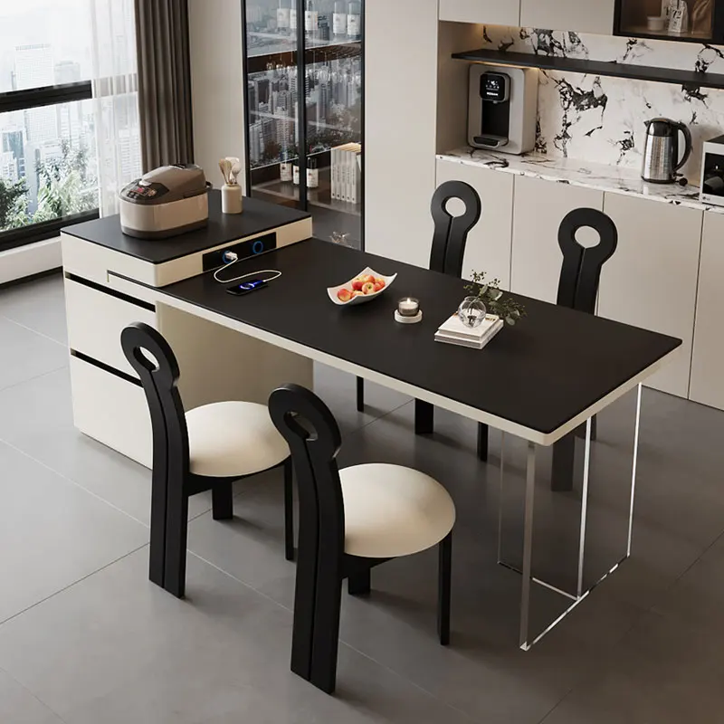 

Restaurant Unique Dining Table Waterproof Modern Restaurant Tables Conference Living Room Salon European Mesa Unique Furniture