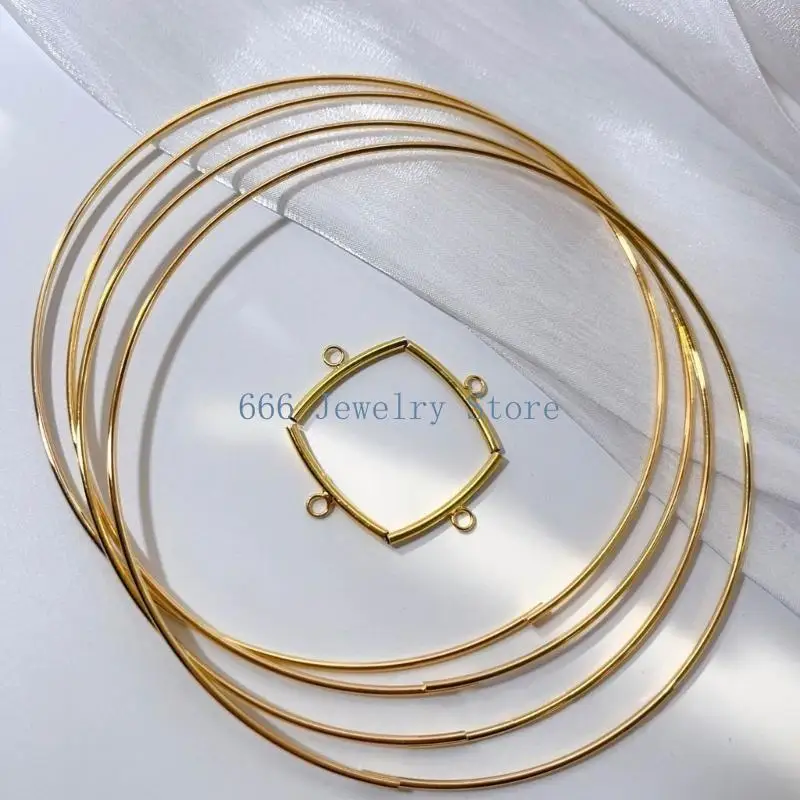 F2TD 5Pcs Dream Catcher Open Circle Ring for Making Wall Hanging Crafts Easy to Use