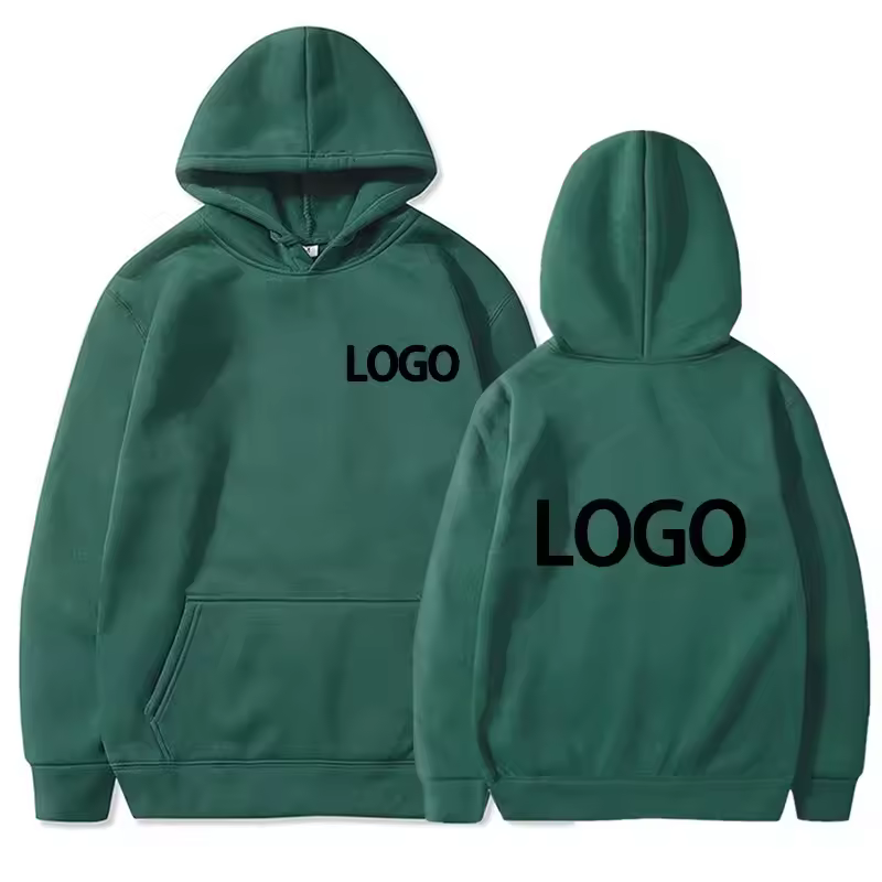 DIY Custom Your Brand LOGO  Men Women Casual Hoodie  Top Solid Color Pullover Street Personality Sweatshirt Custom Gifts - Image 6