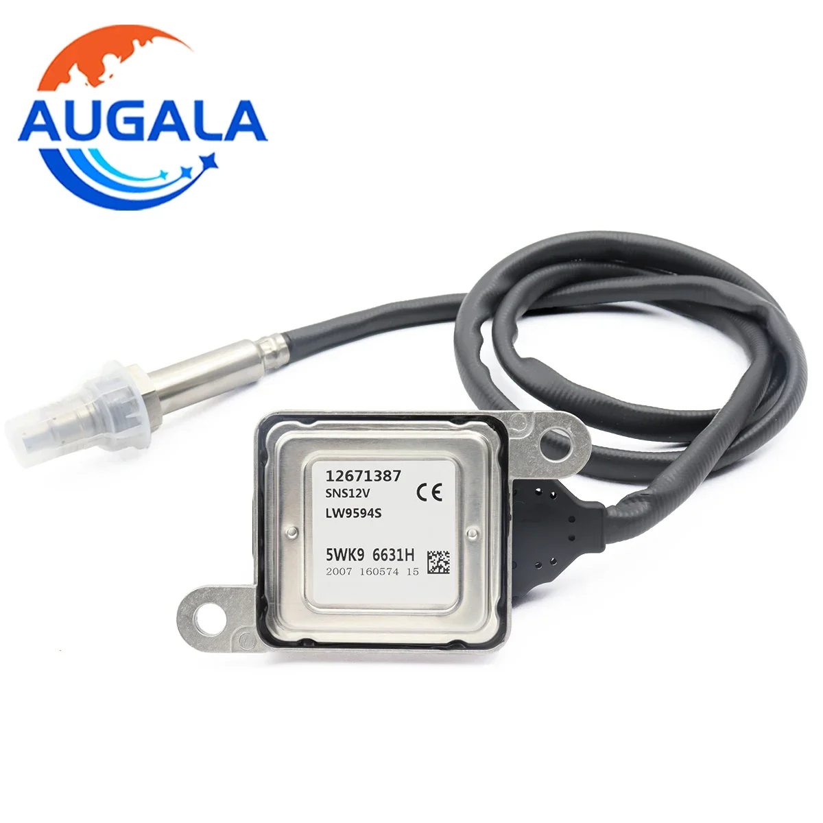 AUGALA Nitrogen Oxide Sensor NOx Sensor 12671387 For Chevrolet GMC Duramax Diesel 6.6L 12642310 12669594 19256343 5WK96631H