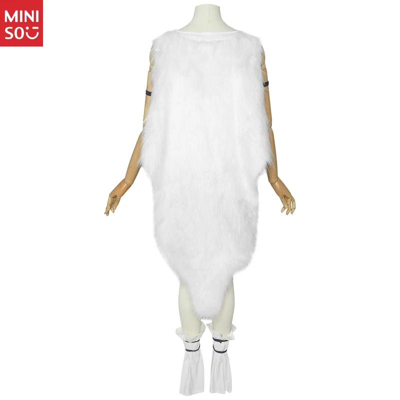 Miniso Princess Mononoke Cosplay، مجموعة أزياء شخصية الرسوم المتحركة #3