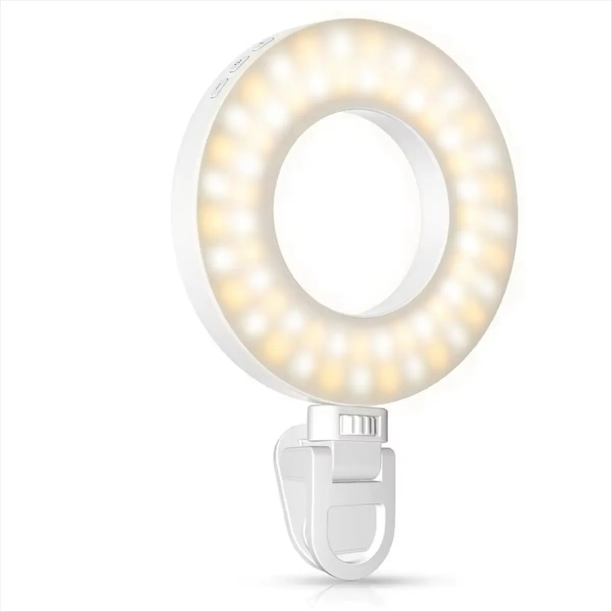 NEW Mobile Phone Fill Light, LED Selfie Light Anchor Live Broadcast Photo Light, Laptop Video Conference Ring Light White
