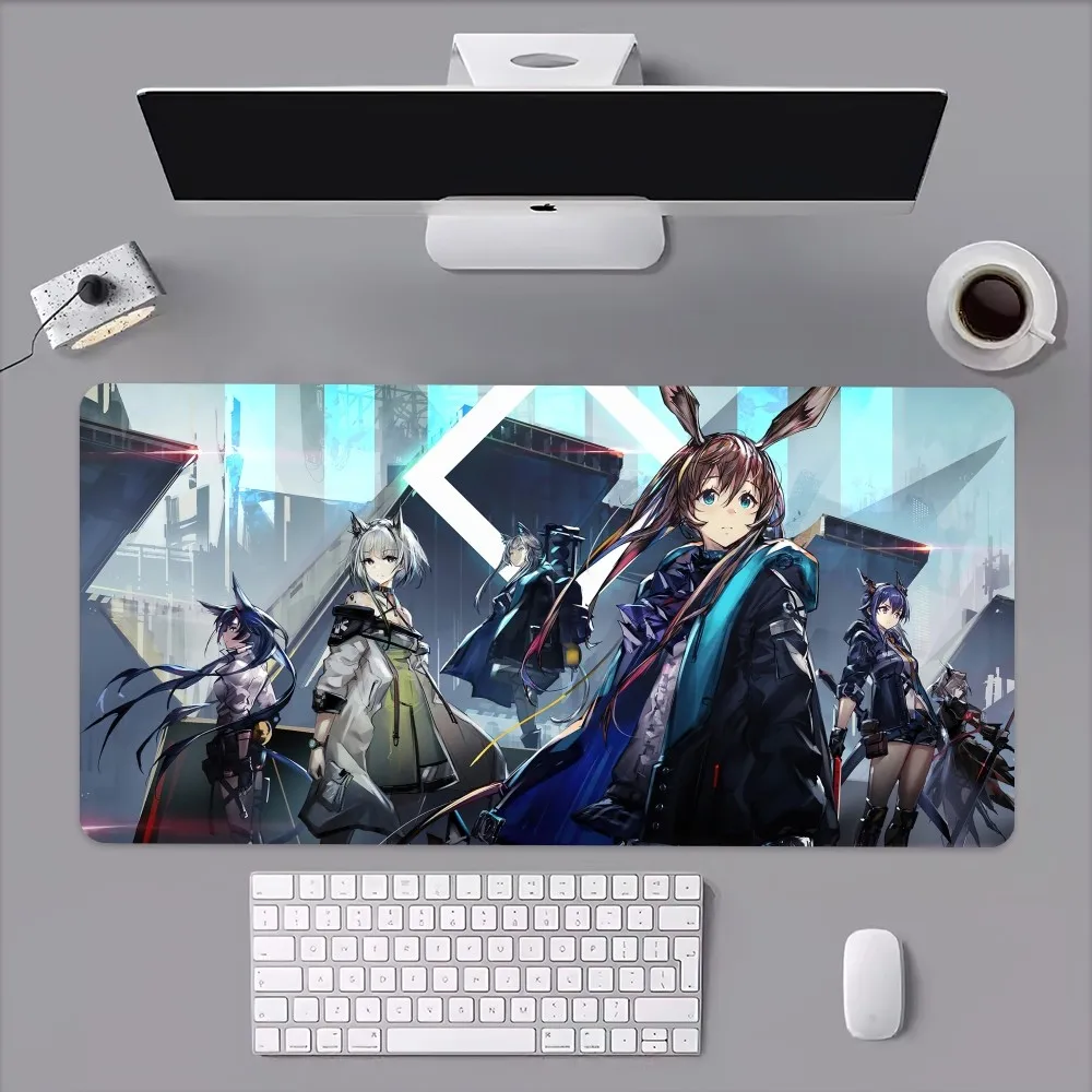 Video Game Arknights Mouse Pad Computer Laptop Gaming Office Wrist Guard Non Slip Keyboard Pad