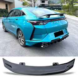 Black Tail Fin for AEOLUS A30 Spoiler 2020 To 2024 Car Rear Wing Accessories