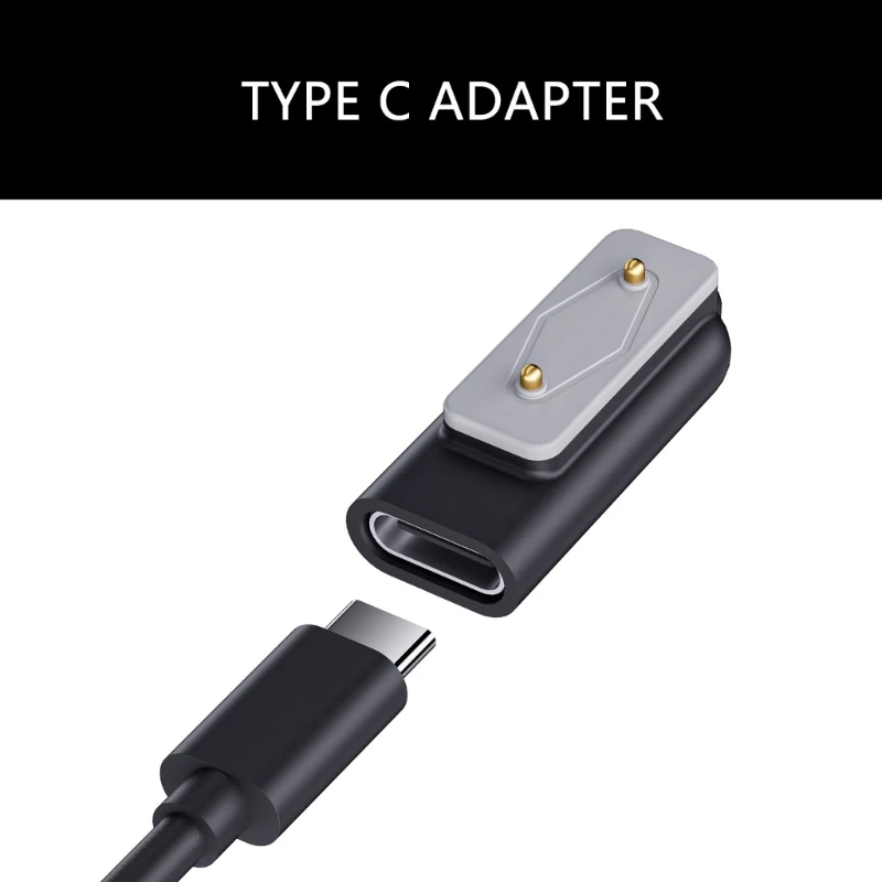 Przenośny zasilacz USB typu C, ergonomiczne złącze do paska zegarka 9/8/7
