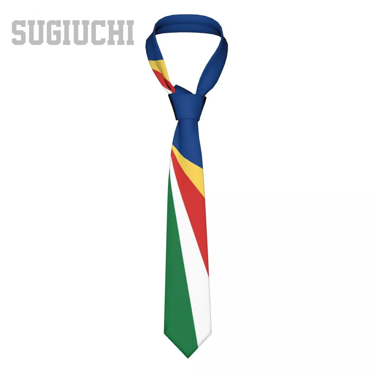 

Флаг Seychelles, эмблема, мужские и женские галстуки, повседневные клетчатые галстуки, костюмы, тонкий деловой галстук для свадебной вечеринки, Gravatas