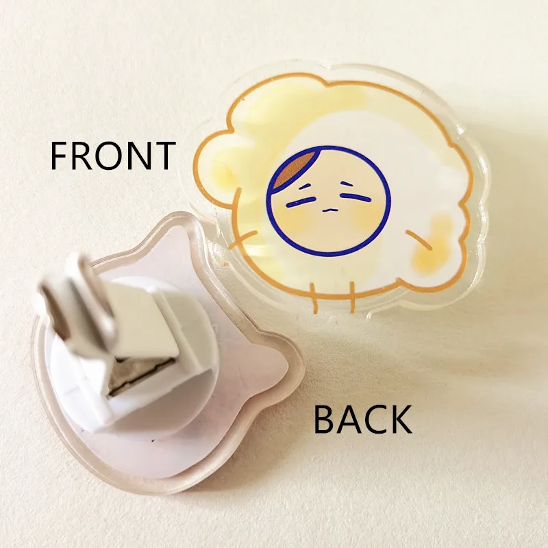 Custom Car Air Vent Clip Acrylic Ctue Pet Children Photos Perfumed Sachet Clips Fashion Anime Figures Spring Bracket For Gifts