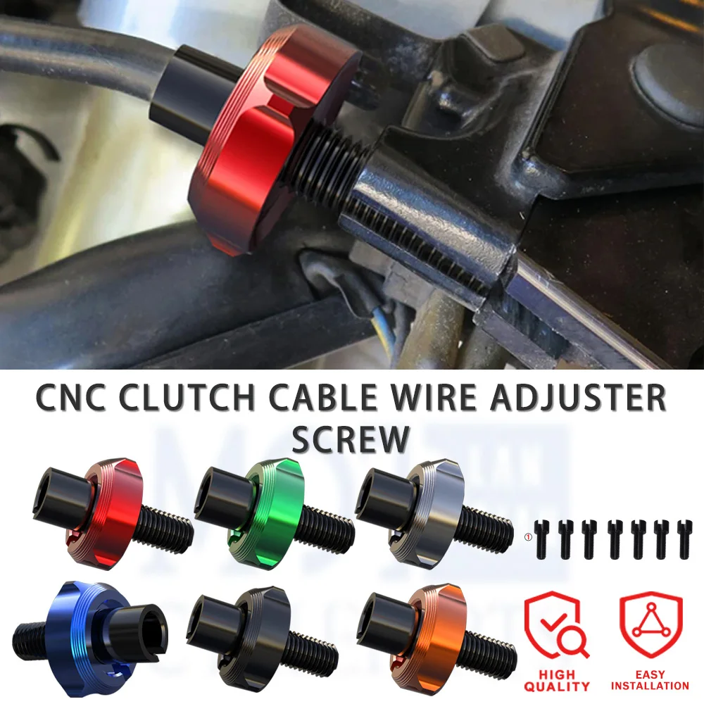 

Motorcycle Clutch Cable Wire Adjuster Fixed Screws FOR Kawasaki NINJA250R EX250 NINJA250 NINJA 250SL NINJA300 NINJA400 Z400 Z250