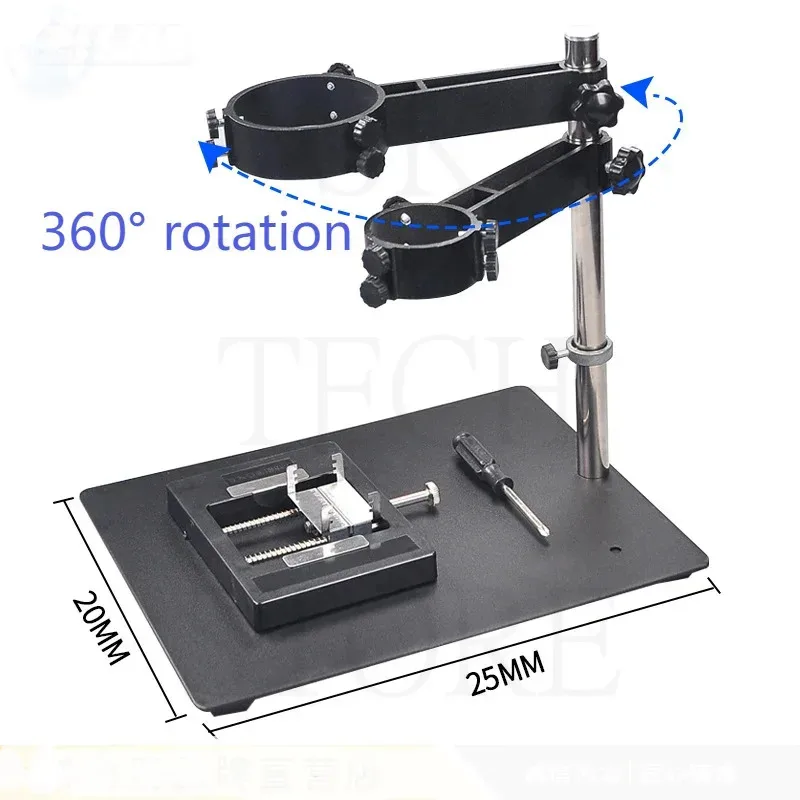 Hot Air Blower Heat Gun Clamp Stand Bracket Holder Repair Platform For PCB Circuit Board Magnet Fixing BGA Rework Station