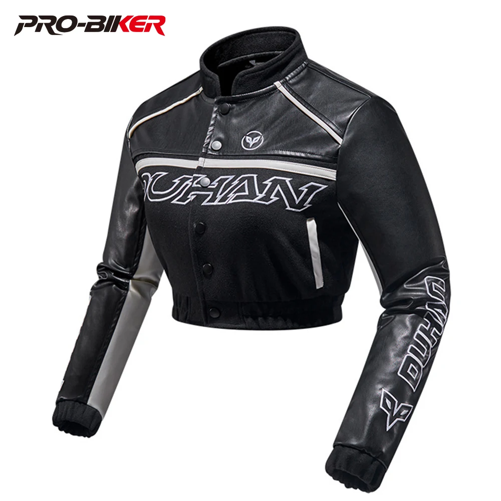 

CE Protection Motorcycle Jacket Wear-resistant Motocross Clothing Anti-fall Motorcycle Equipment Women's Biker Jacket S-XL