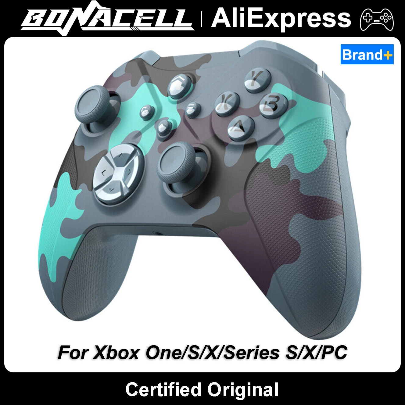 

Геймпад для Xbox One S/X/Series S/X/PCWindows 7/8/10, игровой контроллер, 6-осевой гироскоп, игровой джойстик с двойной вибрацией, турбофункция